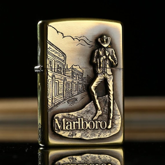 Zippo Rare Marlboro Man Brass Limited Edition New in Box - Etsy Zippo Rare Marlboro Man Brass Limited Edition New in Box - Etsy