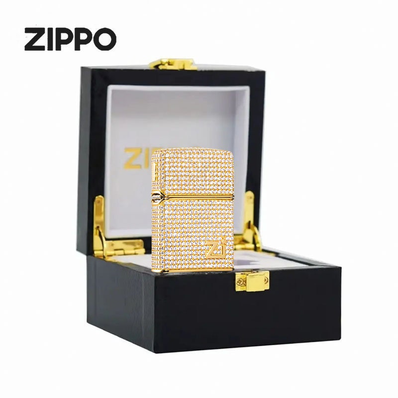 最高 Box in New Diamond Full Rare Very Zippo Asian Please Market その他