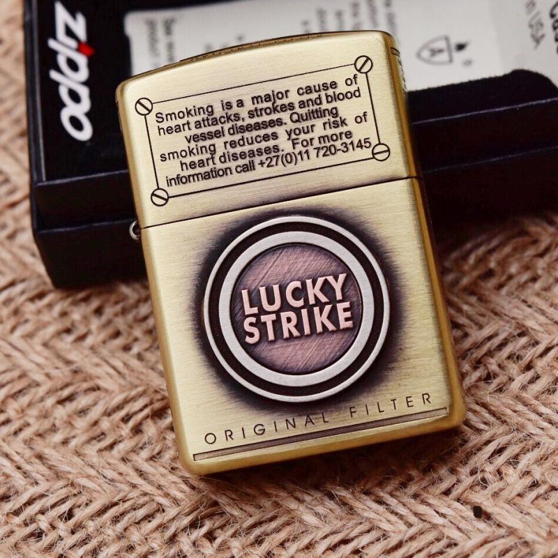 Lucky Strike Zippo - Etsy