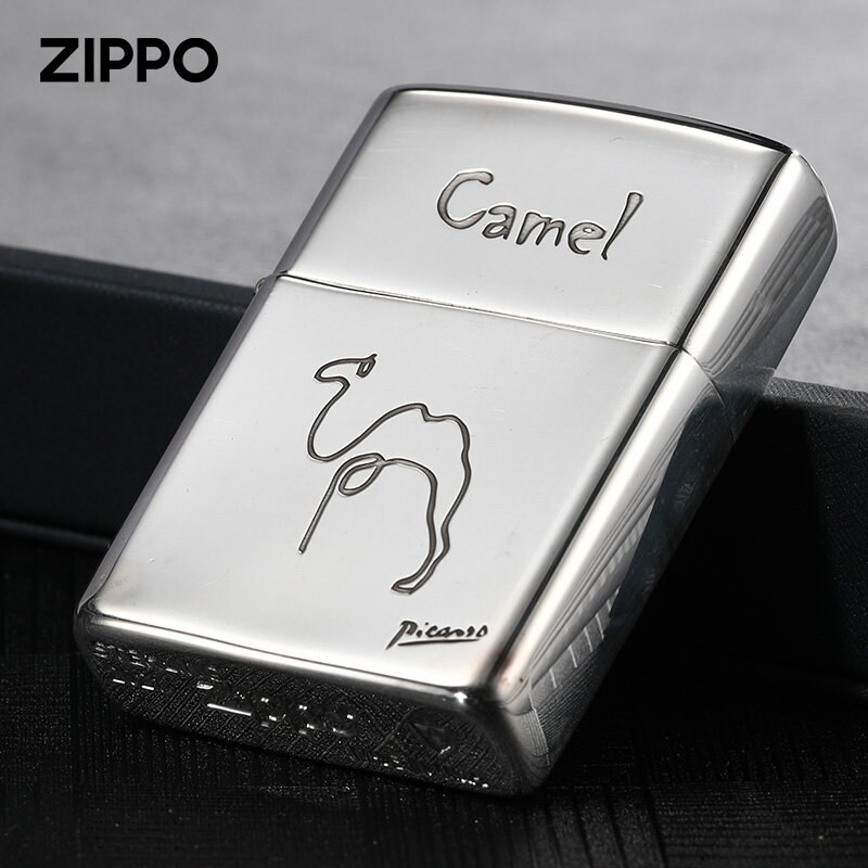 Zippo Very Rare Camel Sterling Silver New in Box - Etsy