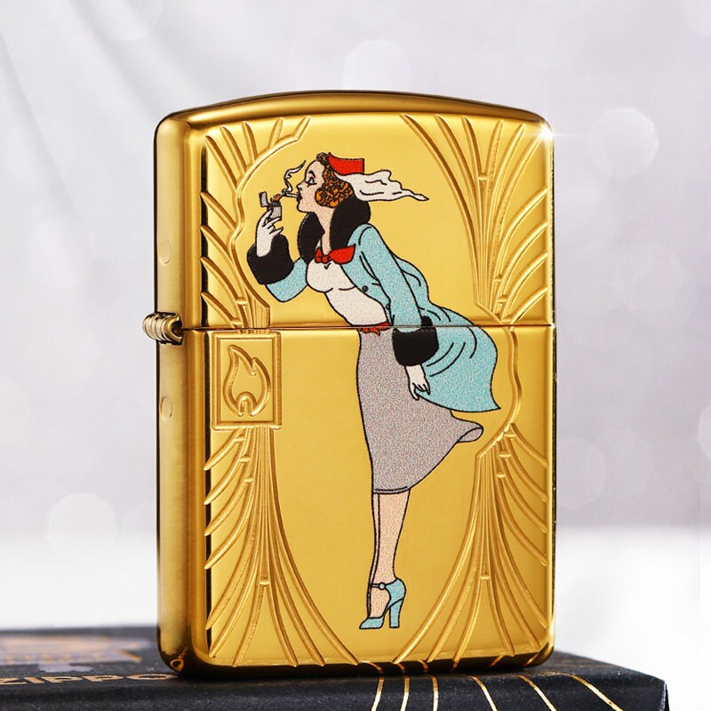 Zippo Very Rare Windy Limited Edition Gold Plated New in Box - Etsy