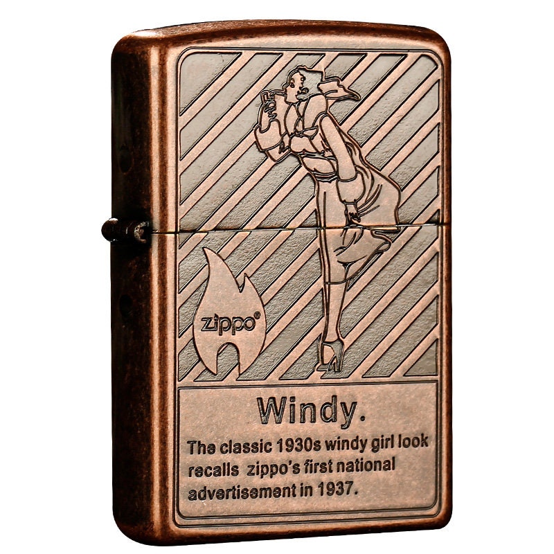 Zippo Very Rare Windy Limited Edition Gold Plated New in Box