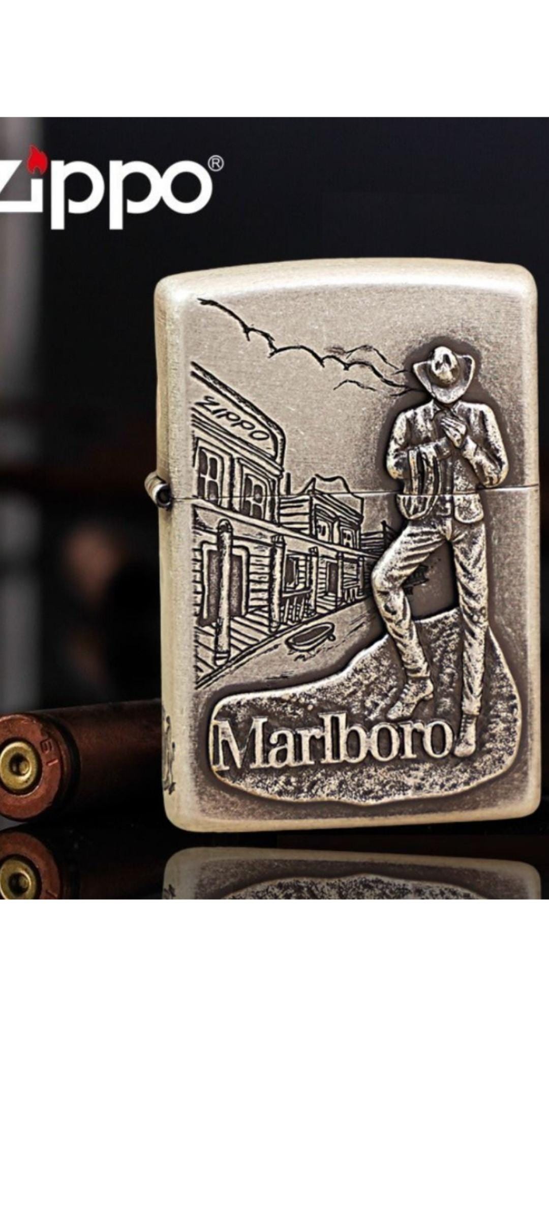 Marlboro Cowboy Zippo - Etsy