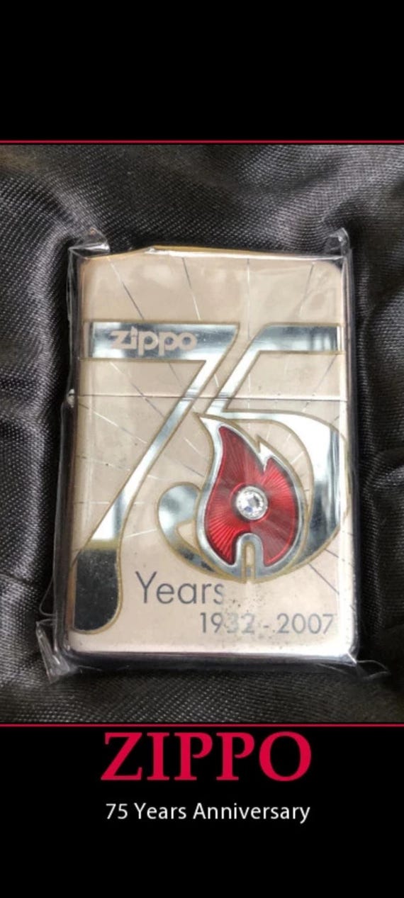 Zippo 75th Anniversary ジッポー75周年 Zippo Extremely Rare 75th Anniversary Commemorative Limited