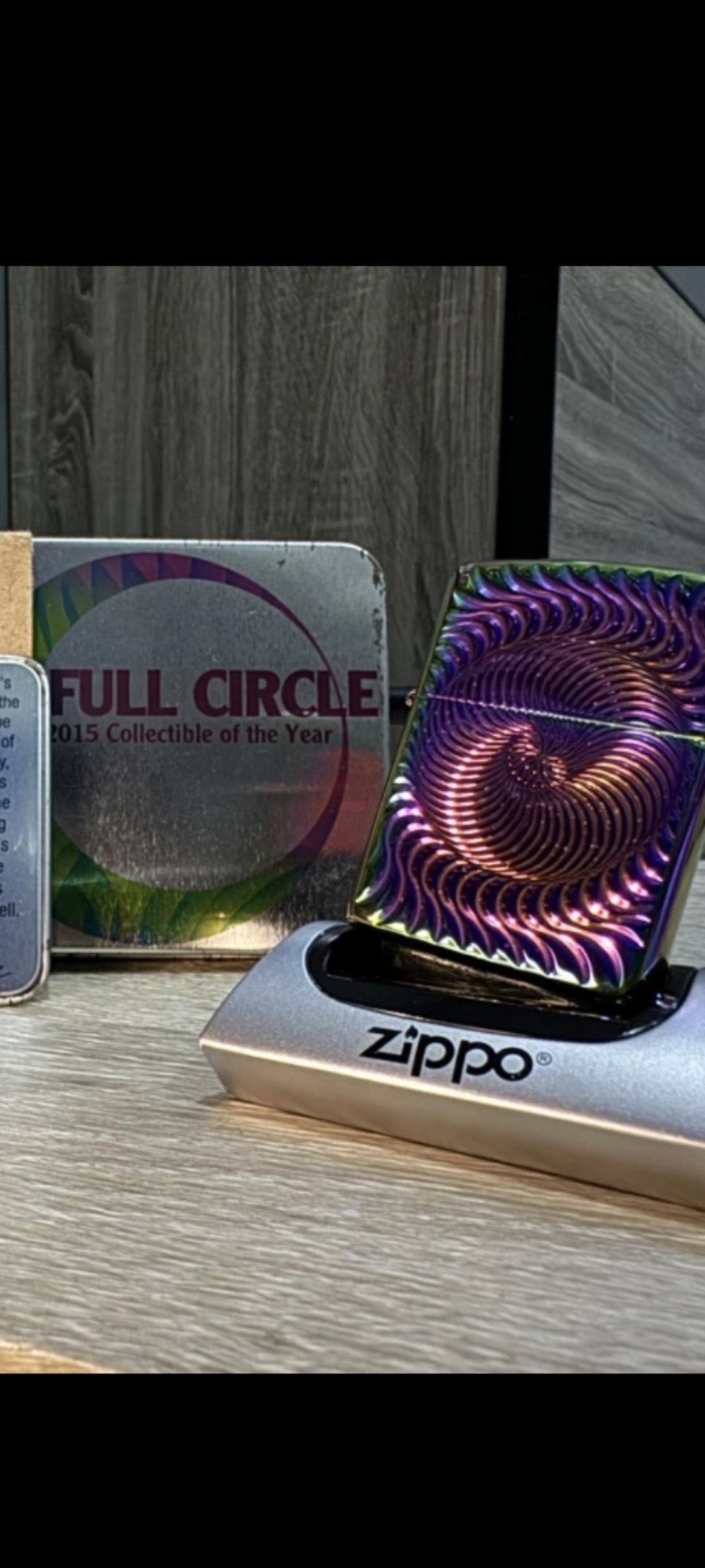 Zippo Extremely Rare Full Circle Limited Edition New in Box