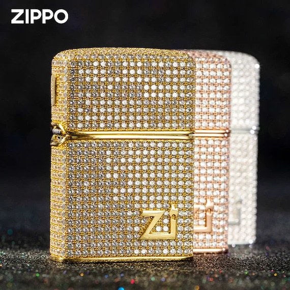 Zippo Very Rare Full Diamond New in Box Asian Market Please Choose 