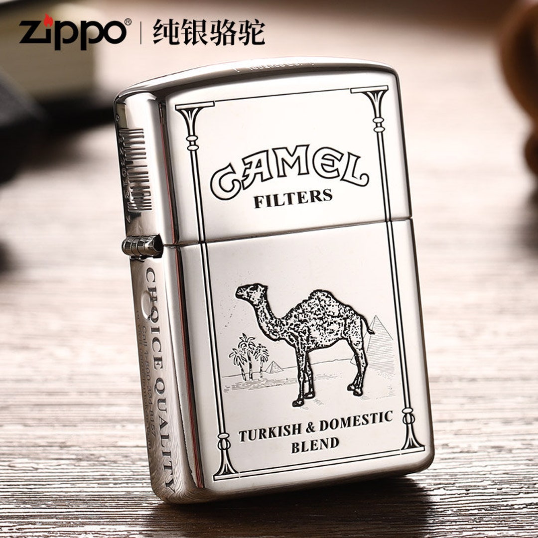 Zippo Very Rare Camel Sterling Silver 5side New in Box - Etsy Zippo Very Rare Camel Sterling Silver 5side New in Box - Etsy