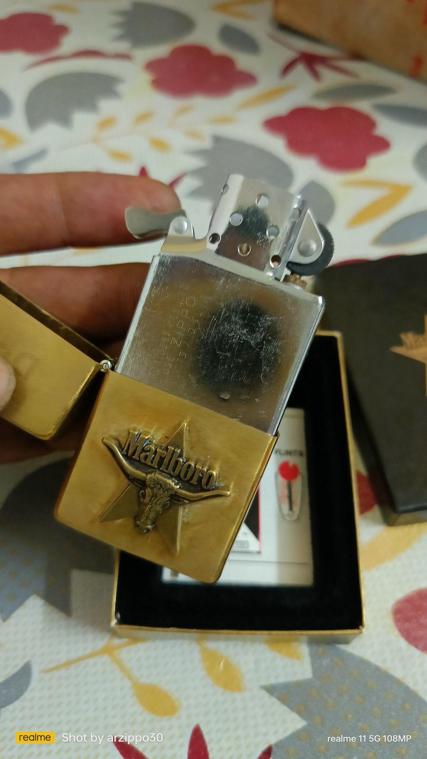 ジッポー 1991 Marlboro Texas Longhorn Star マルボロ ロングホーン 