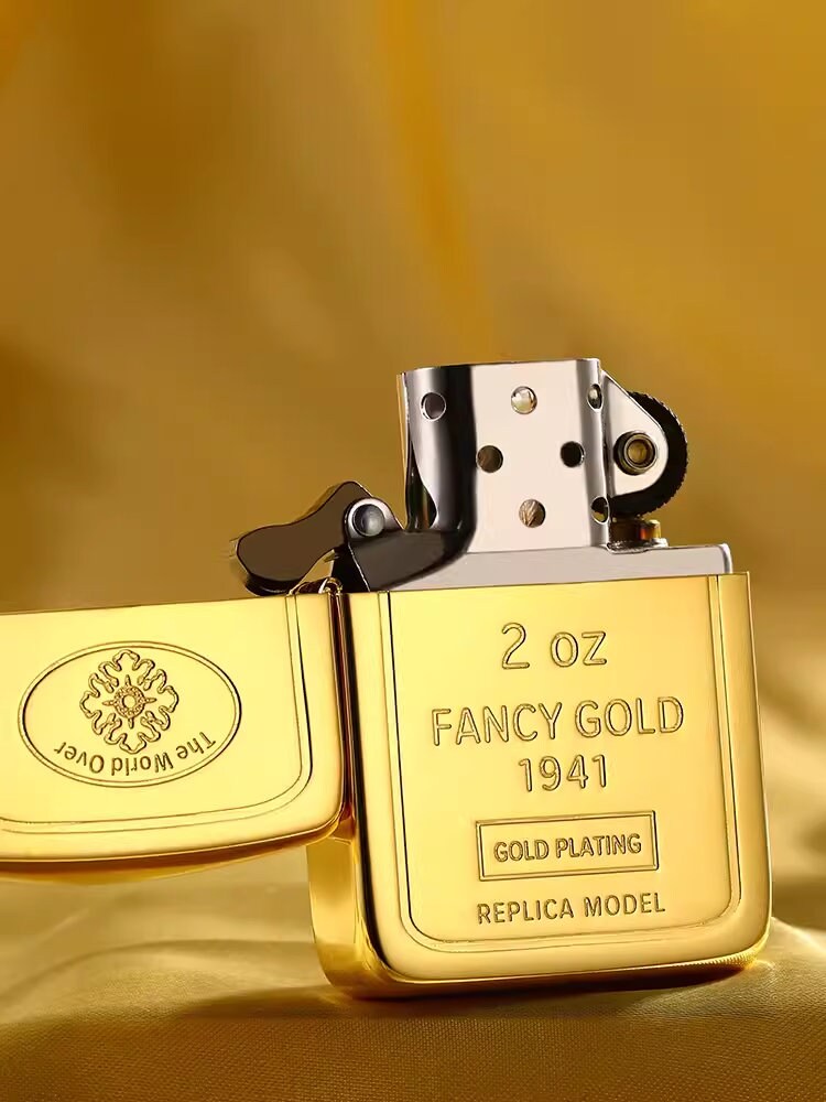 Zippo Rare Replica 1941 Gold Plated New in Box - Etsy