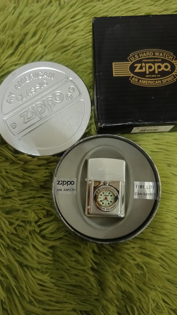 zippo time lite an American spirit 1998 zippo time lite an American spirit 1998