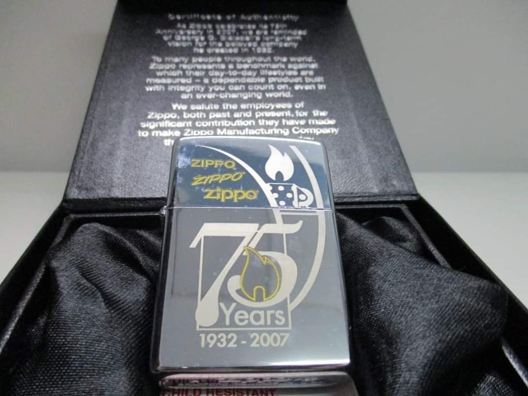 ZIPPO/ジッポー 75Years 1932-2007 75周年記念 2007年製 /000｜Zippo