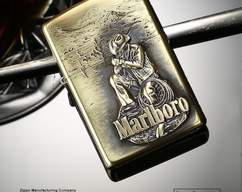 ZIPPO Marlboro レディーカボーイ ケース付き Marlboro Zippo