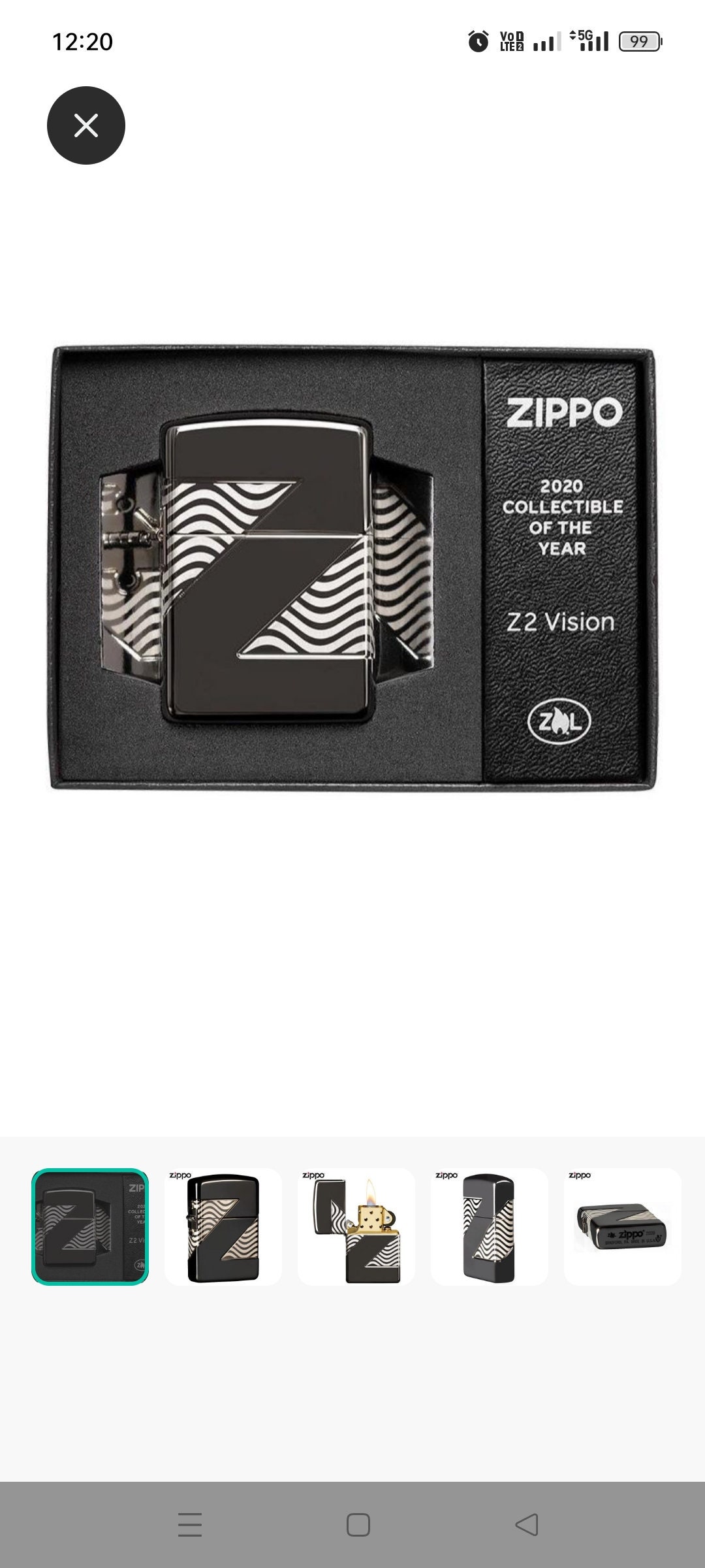 Zippo Rare Collectible of the Year 2020 Z2 Vision Limited