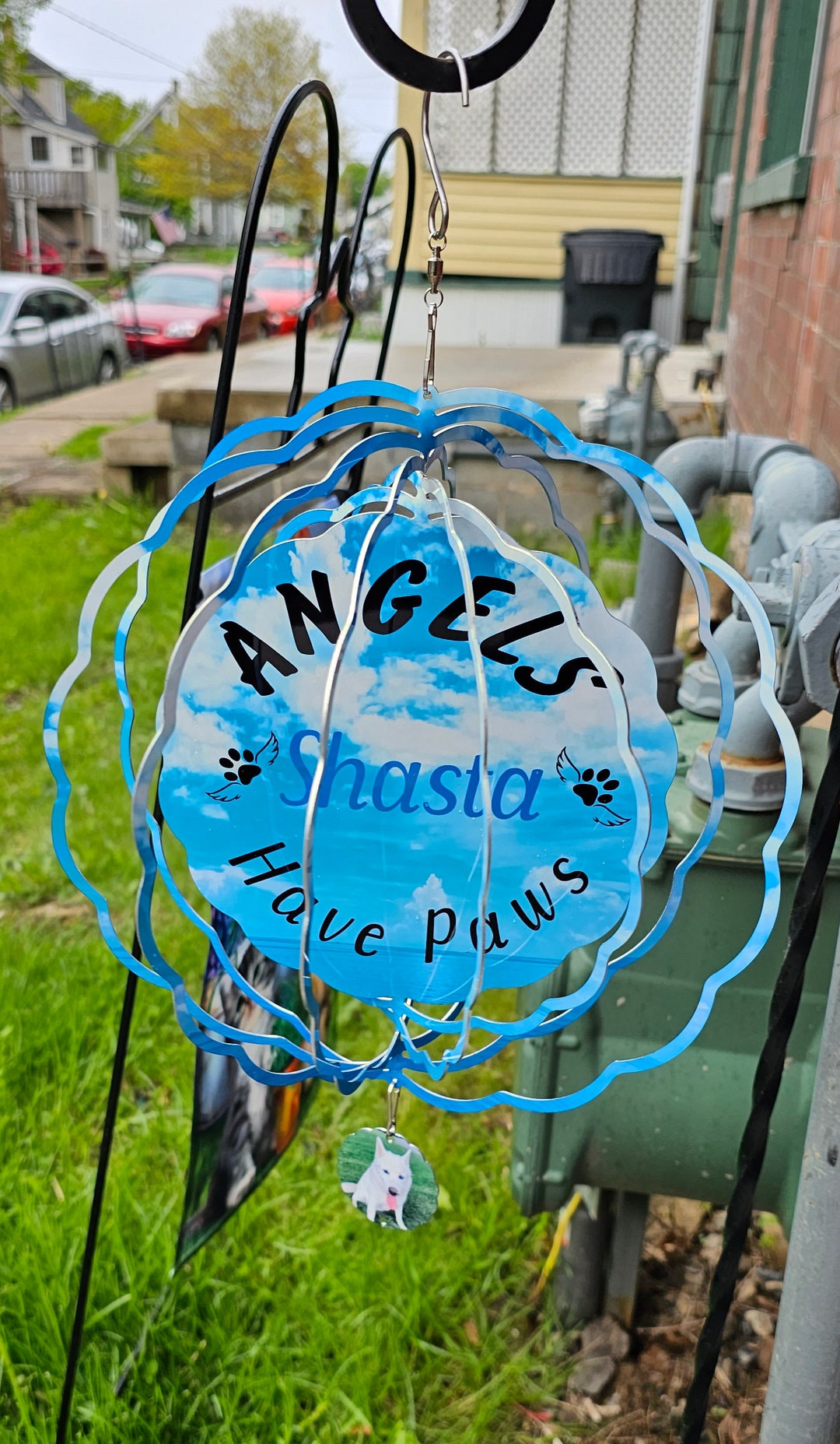 Garden Wind Spinner Outdoor Wind Spinner Yard Wind Spinner Metal Wind