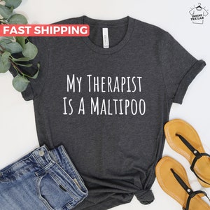 Maltipoo Shirt, Maltipoo Dog Tshirt, Cute Maltipoo Dog Mom Tee, Maltipoo Dad Tshirt, Maltipoo Lover Gift Idea, Dog Tshirt For Maltipoo Owner
