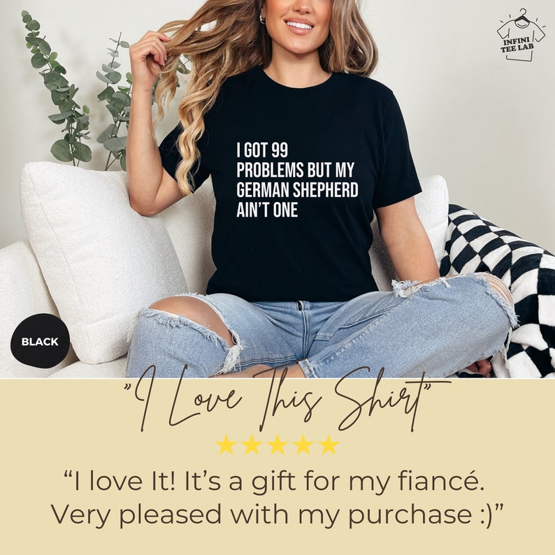 German Shepherd Shirt, Gift for German Shepherd Lovers, Cute Dog Mom