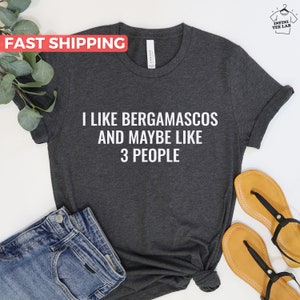 Bergamasco Shirt, Bergamasco Lover Gift For Bergamasco Owner, Funny Bergamasco Dad Tshirt, Bergamasco Mom Tee, Bergamasco Parent Gift Idea