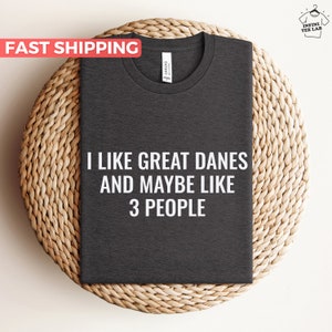 Great Dane Shirt, Great Dane Gift For Great Dane Lover, Cute Great Dane Mom Tee, Funny Great Dane Dad Tshirt, Great Dane Owner Gift Idea