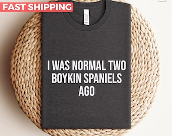 Boykin Spaniel Shirt, Cadeau voor Boykin Spaniel Lover, Cute Boykin Spaniel Mom Tee, Funny Boykin Spaniel Dad Tshirt, Boykin Spaniel Owner Gift