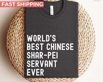 Chinese Shar-Pei Shirt, Gift For Chinese Shar-Pei Lovers, Cute Dog Mom Shirt, Funny Dog Dad Tshirt, Gift Idea For Chinese Shar-Pei Owner