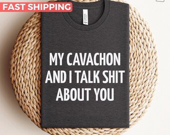 Cavachon Shirt, Cavachon Dog Tshirt, Cute Cavachon Dog Mom Tee, Cavachon Dad Tshirt, Cavachon Lover Gift Idea, Dog Tshirt For Cavachon Owner