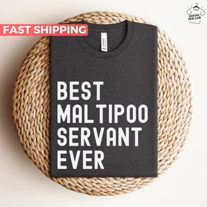 Maltipoo Shirt, Maltipoo Dog Tshirt, Cute Maltipoo Dog Mom Tee, Maltipoo Dad Tshirt, Maltipoo Lover Gift Idea, Dog Tshirt For Maltipoo Owner