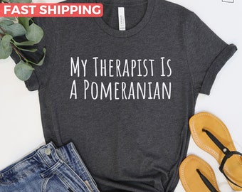 Pomeranian Shirt, Pom Pom Dog Shirt, Gift For Pomeranian Lover, Cute Pomeranian Mom Tee, Funny Pomeranian Dad Tshirt, Pomeranian Owner Gift