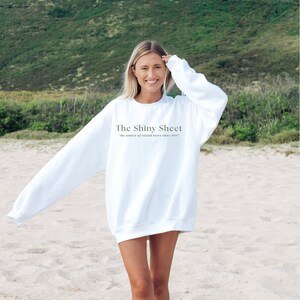 Luxuriously Soft Palm Beach Comfortable Crewneck - Palm Beach Locals - Shiny Sheet Sweatshirt