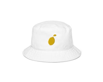 Lemon Bucket Hat - Organic Bucket Hat