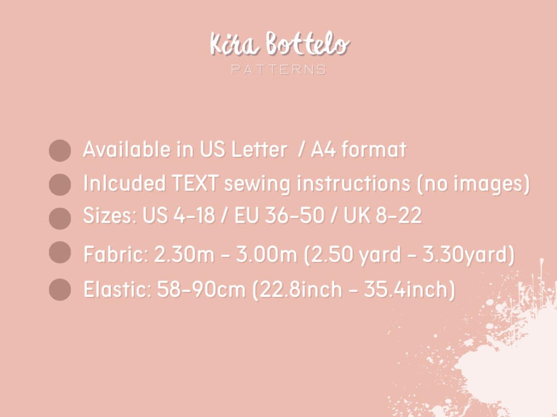 Pajamas Sewing Pattern Long Sleeve Pajama Set Women s Sleepwear (PDF