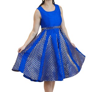 Fit and Flare Royal Blue Dresses - Etsy Fit and Flare Royal Blue Dresses - Etsy