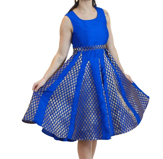 royal blue fit and flare dress Fit and Flare Royal Blue Dresses