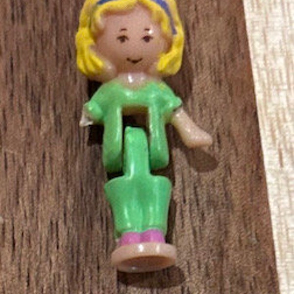 Vintage Polly Pocket Figure Replacement, Polly- Bluebird Toys