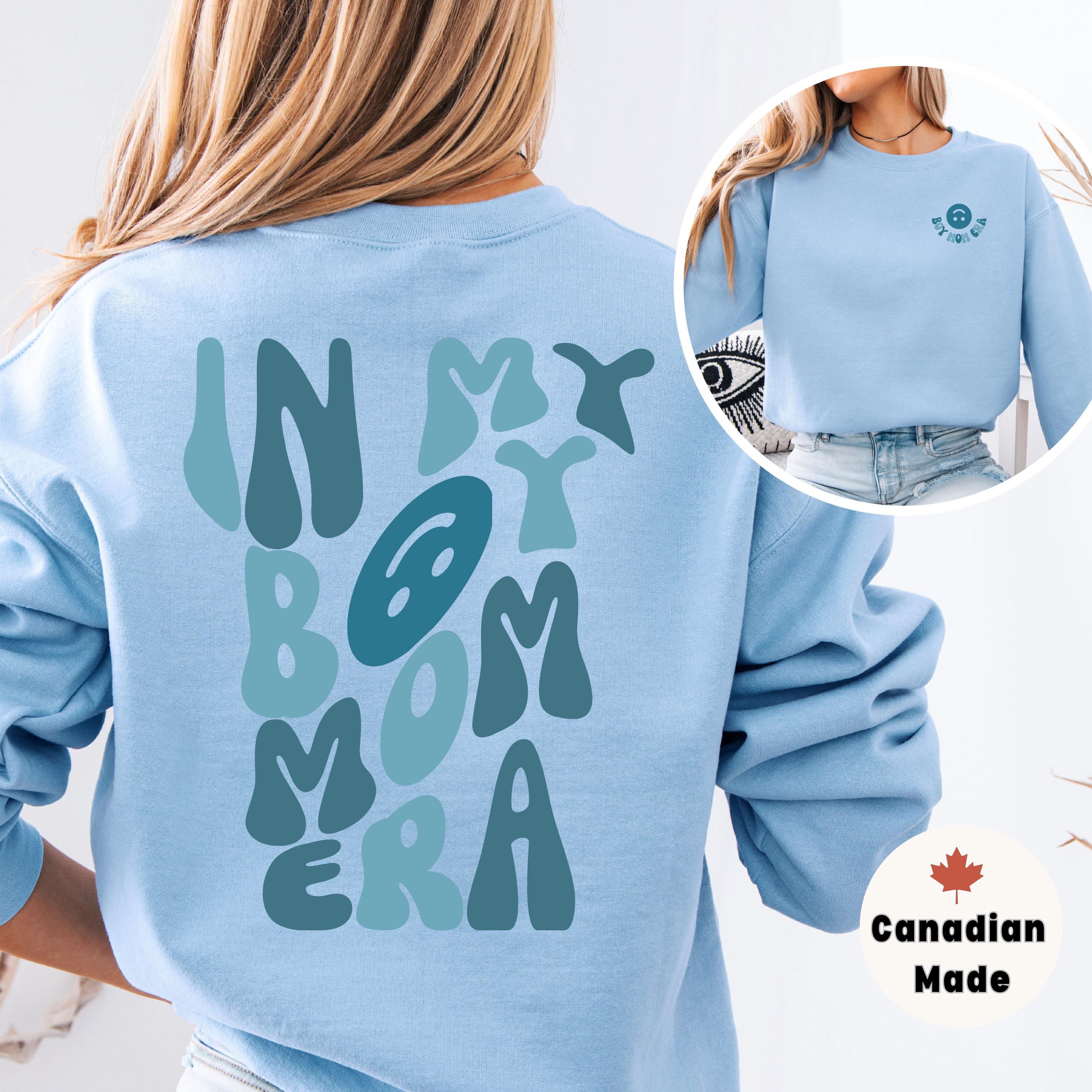 Generisch Damen Sweatshirt Mit 'In My Boy Mom Era' Aufdruck