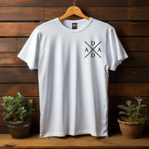 Dada Vatertags Shirt | Personalisierte Papa Tee
