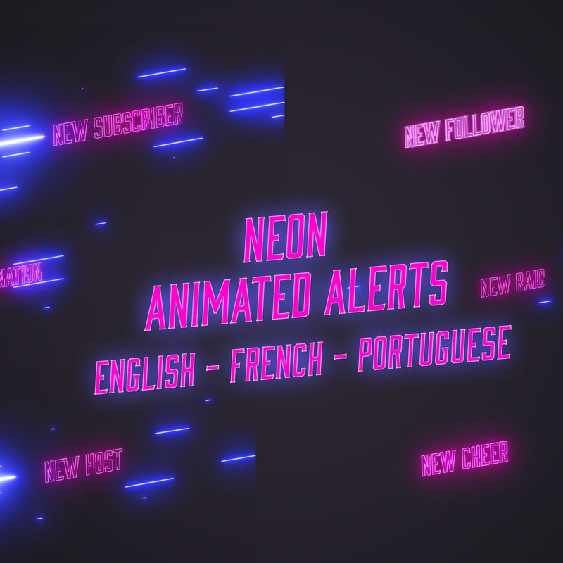 Twitch Alerts Full Screen - Etsy