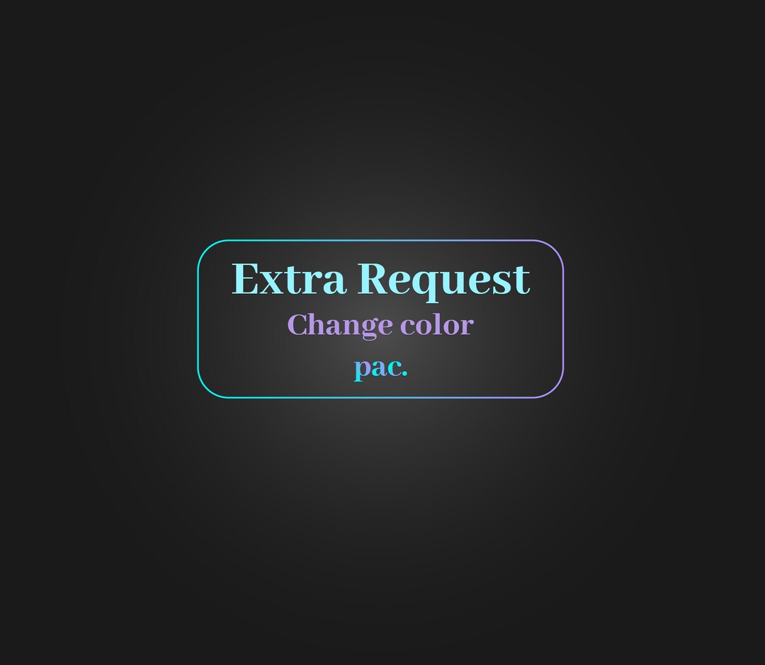 Addomg Color Extensions Add on - Change Colors - Etsy