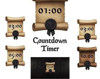 Odliczanie do transmisji: Streamer Twitch w stylu gotyckim i średniowiecznym rozpoczyna odliczanie