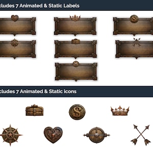 Medieval Kingdom Stream Pack | Animated Fantasy Twitch Overlay, Screens ...