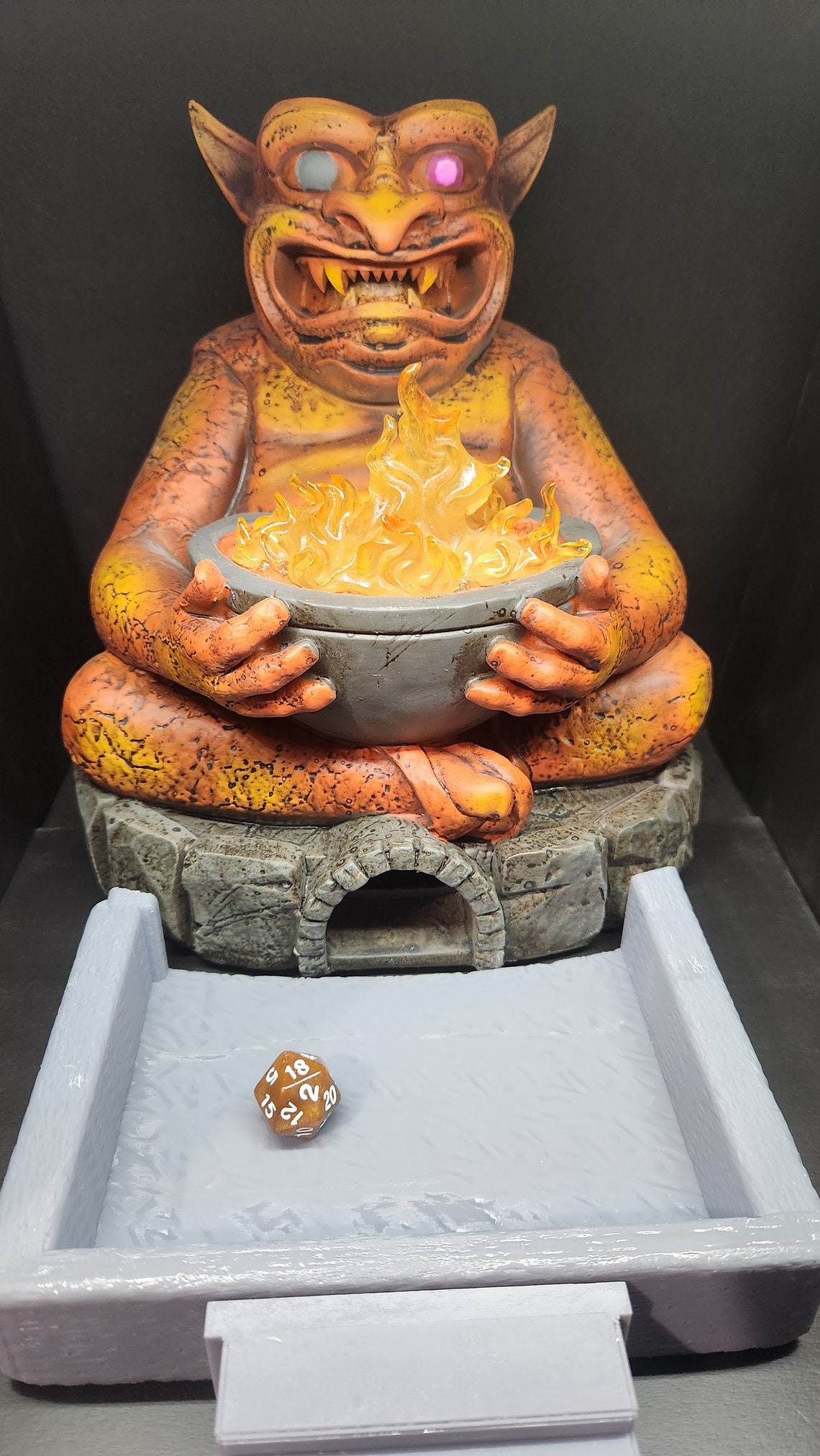 Old School Adventurers and Dice Basin for Gamestop Dice Tower Unpainted