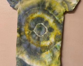 24 MIESIĄCE Jednoczęściowy kombinezon Ice Tie Dye