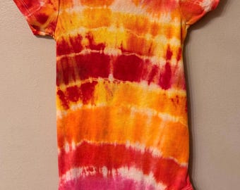 24 MIESIĄCE Onesie z nadrukiem tie-dye