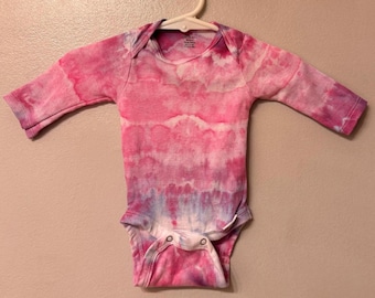 Noworodek Ice Tie Dye Onesie