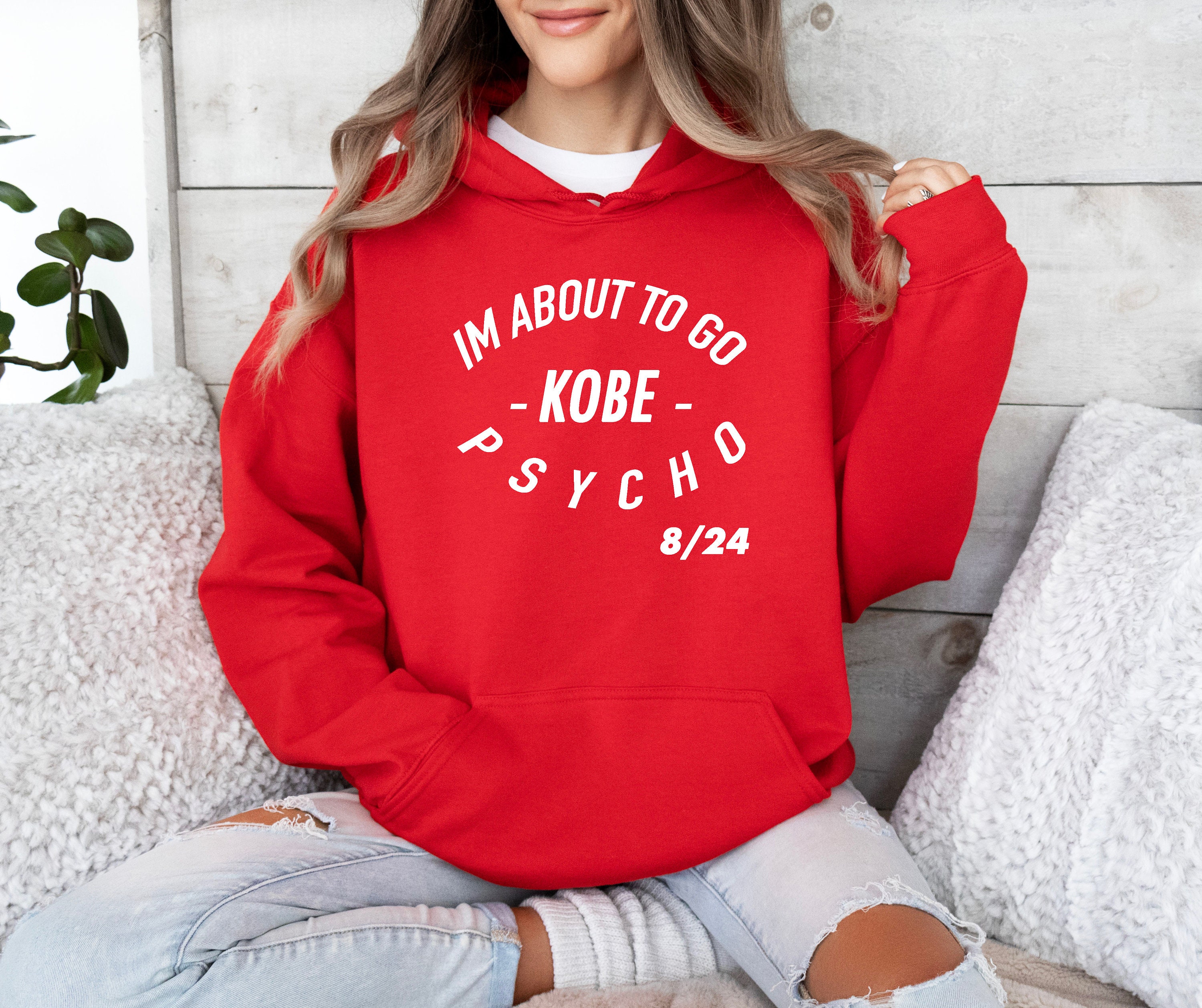 red kobe hoodie
