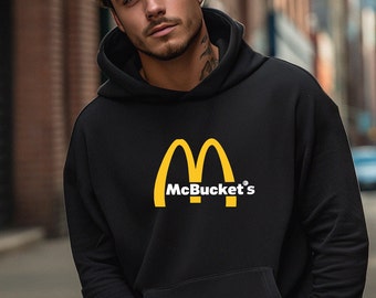 MCHoodie! MCBUCKETS! McDonalds Golden! Basketball Coach Get Buckets Hoodie! Basketball Gift Mcdonalds Shirt MCDONALD