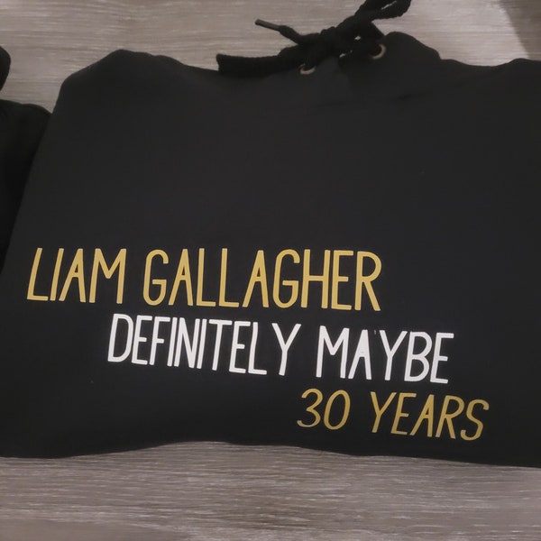 Liam Gallagher definitely maybe Tour hoodie