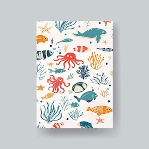 MTG Sleeves Deep Sea Creatures Schöne 100+ hochwertige und langlebige Kunstärmel