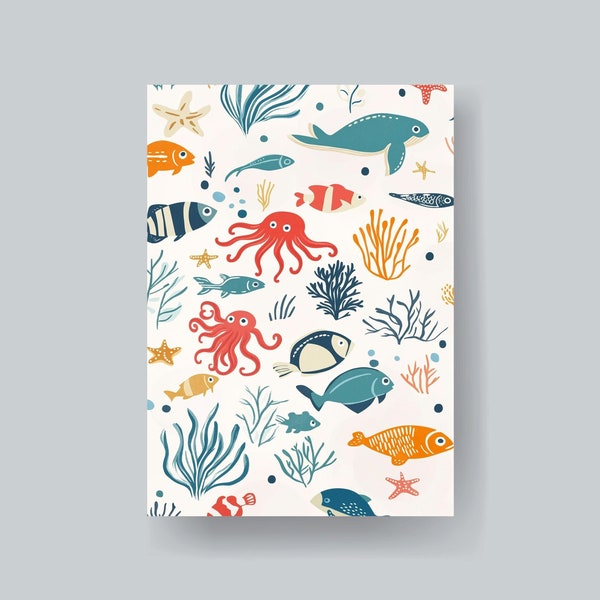 Deep Sea Creatures MTG Sleeves: Durable Art Card Sleeves (100+)