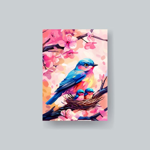 Bird Family MTG Sleeves, Durable Art Card Sleeves (100+) - Etsy