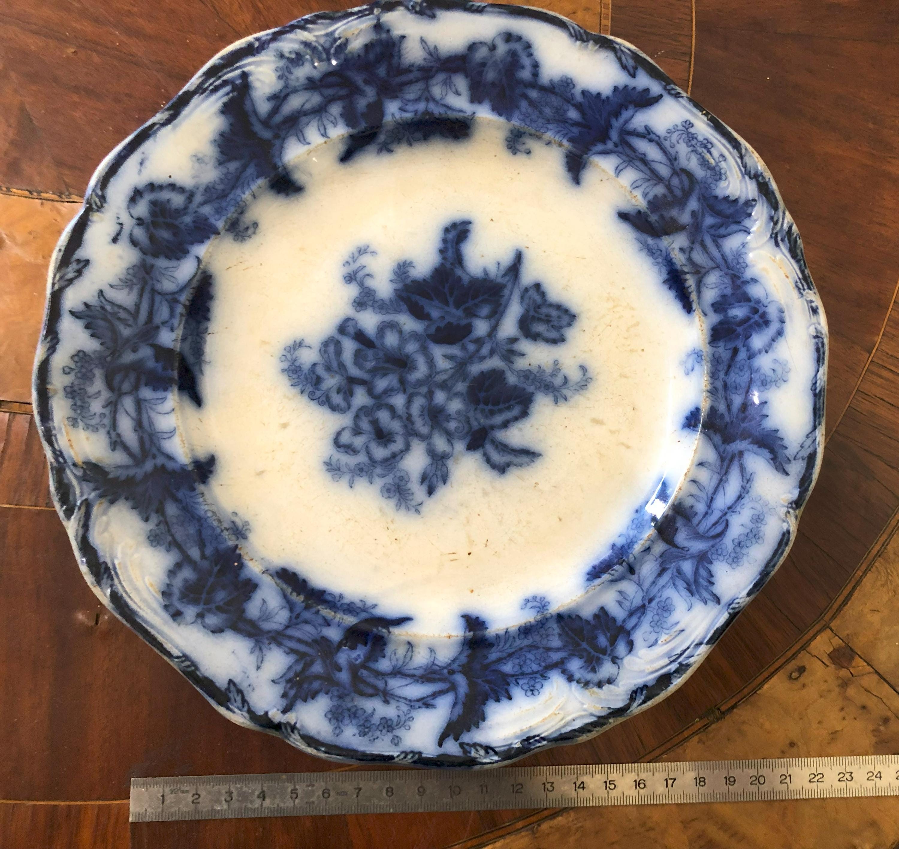 Old Porcelain Plate Boch Freres Keramis - Etsy